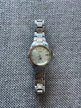 FOSSIL BLUE - AM3425 two-tone stainless steel quartz watch